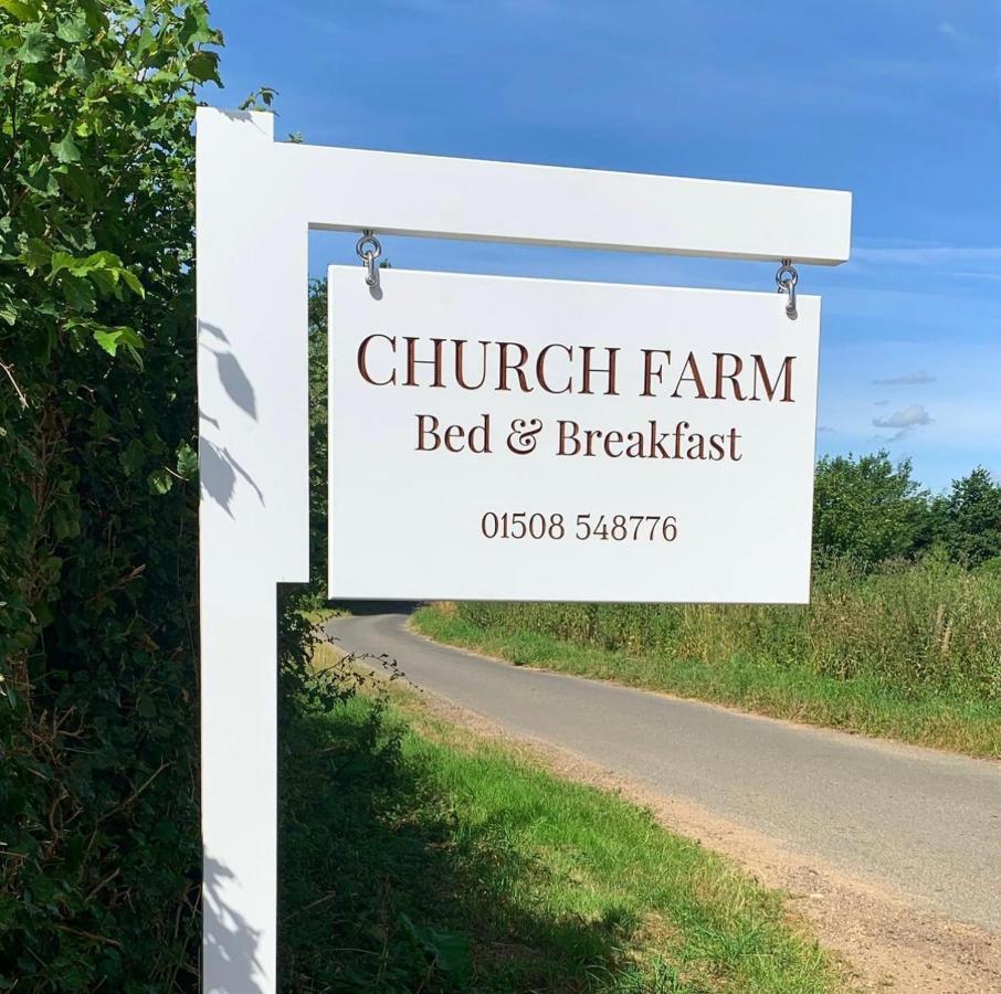 Church Farm Bed and Breakfast Thurlton Exterior foto